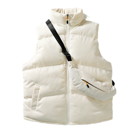 Couple Corduroy Vest Men's Autumn And Winter