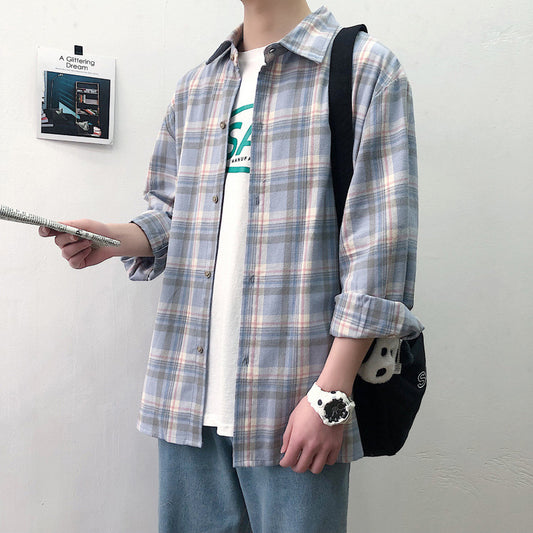Shirt Men's Hong Kong Style Couple Coat