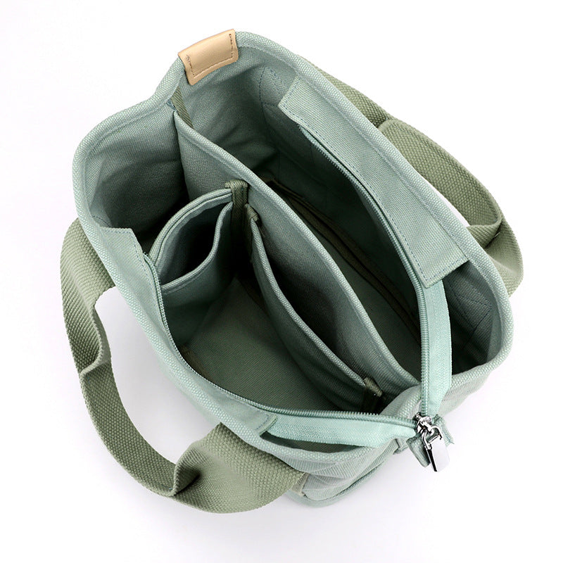 Small Canvas Women Shoulder Bag Travel Outdoors