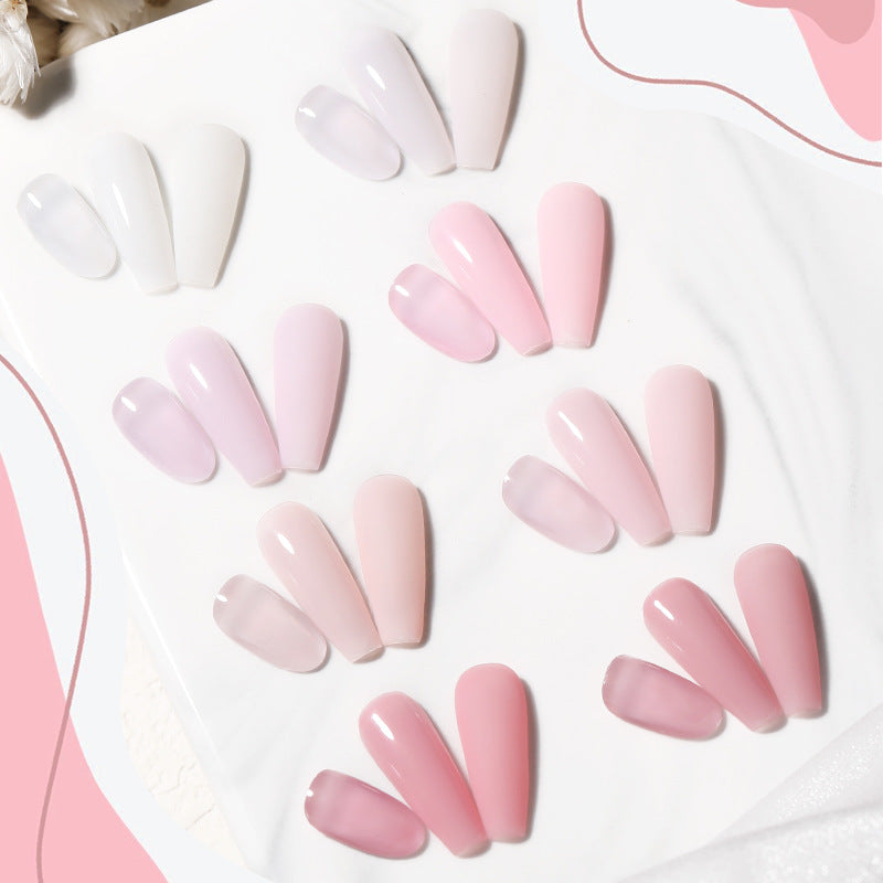 Nail Color Powder Transparent Function Phototherapy Plastic