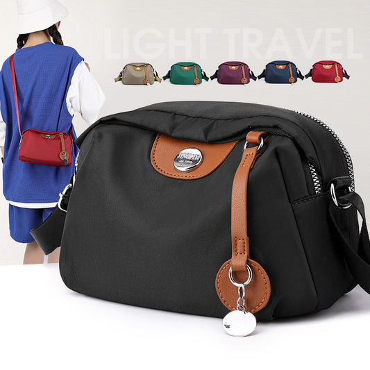 Fashion Nylon Canvas Diagonal Package Casual Oxford Cloth Shoulder Bag