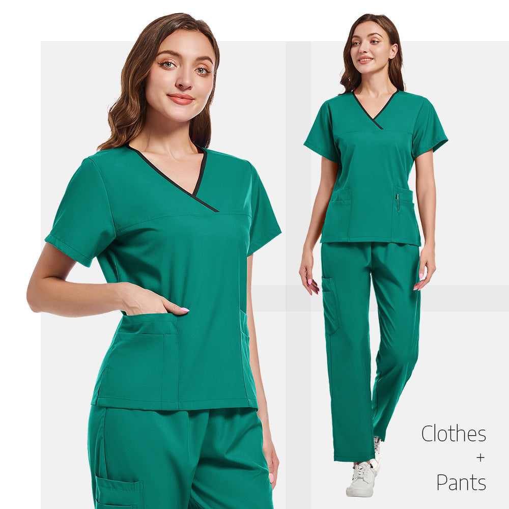Uniform Sets Stretchy, Quick-drying Surgical Scrubs For Medical Staff In Operating Rooms