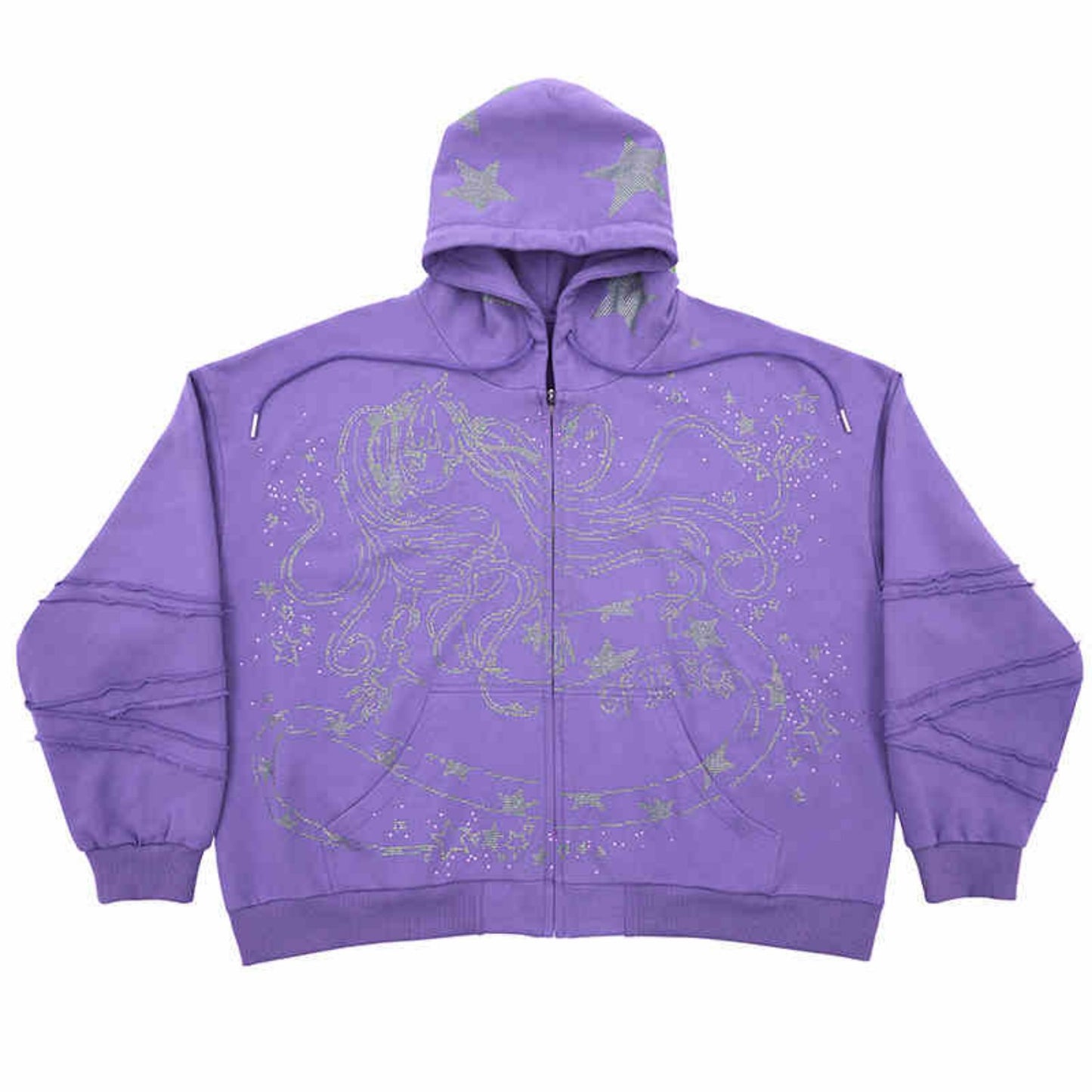 Snake Demon Girl Hot Diamond Hoodie