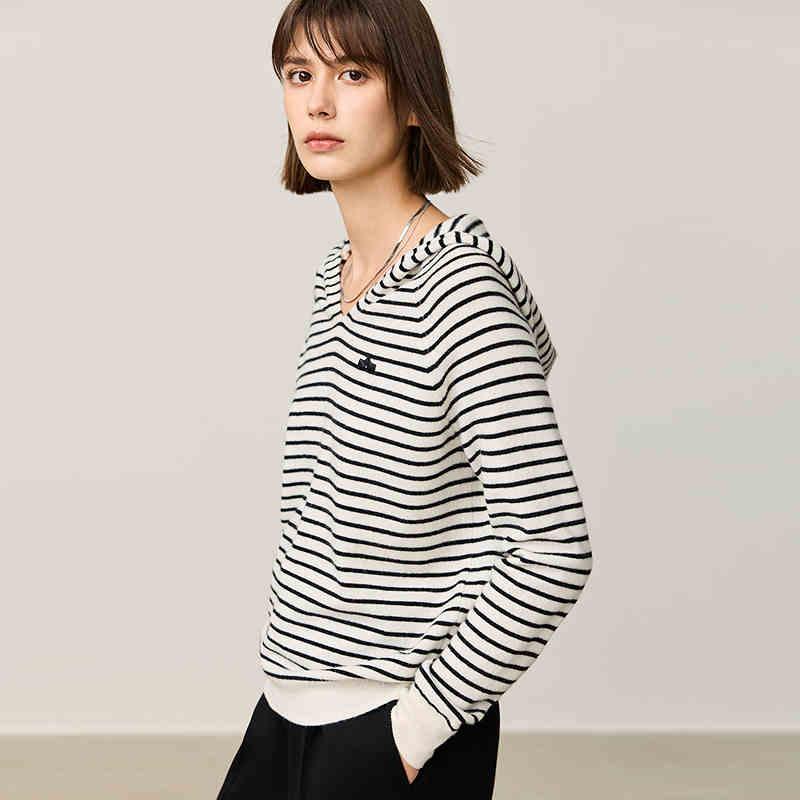 New Women's Casual Hooded Loose Commuter Sweater For Women