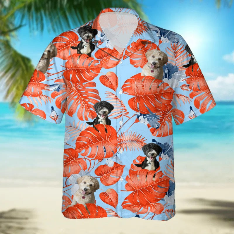 Digital Print Hawaiian Men's Casual Shirt