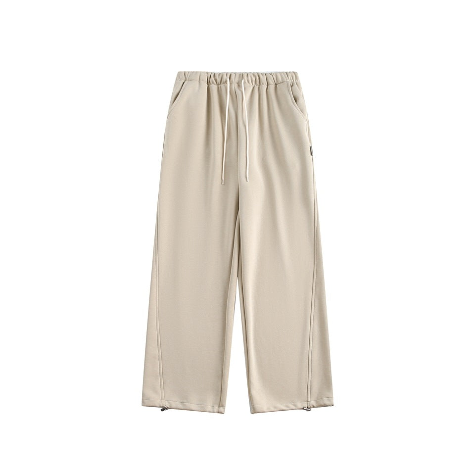 Retro 3D Cutting Casual Sweatpants Men And Women