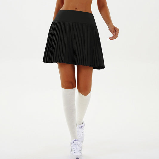 Women's Fashion Yoga Pleated Sports Skirt