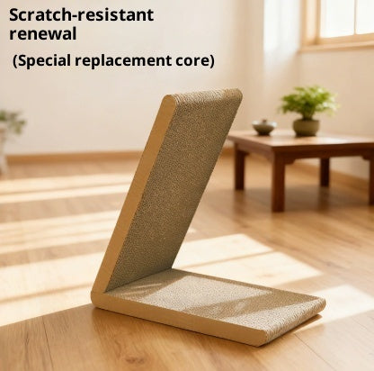 Multi-functional Corrugated Cardboard Scratching Board Cat Nest Climbing Frame