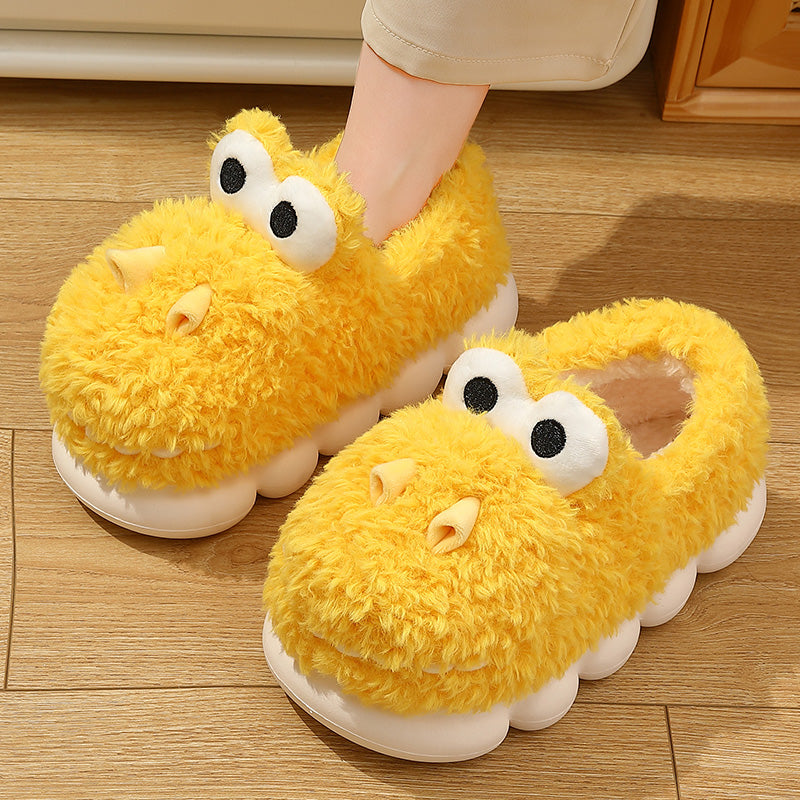 Cotton Slippers Women's Winter Home Thick Soled Lovers