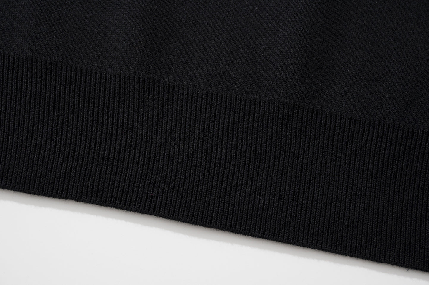 Retro Crew Neck Color Matching Sweater