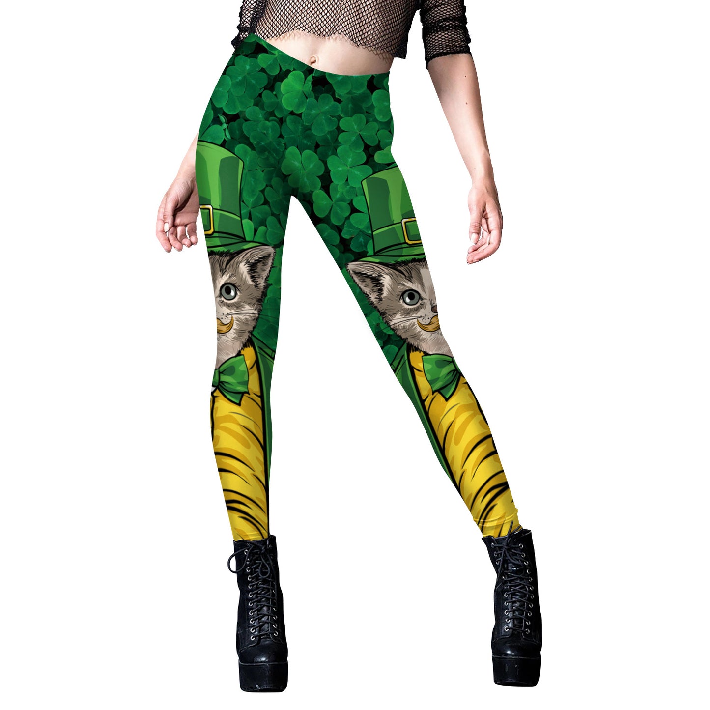 Leggings med digitaltryk til St. Patrick's Day