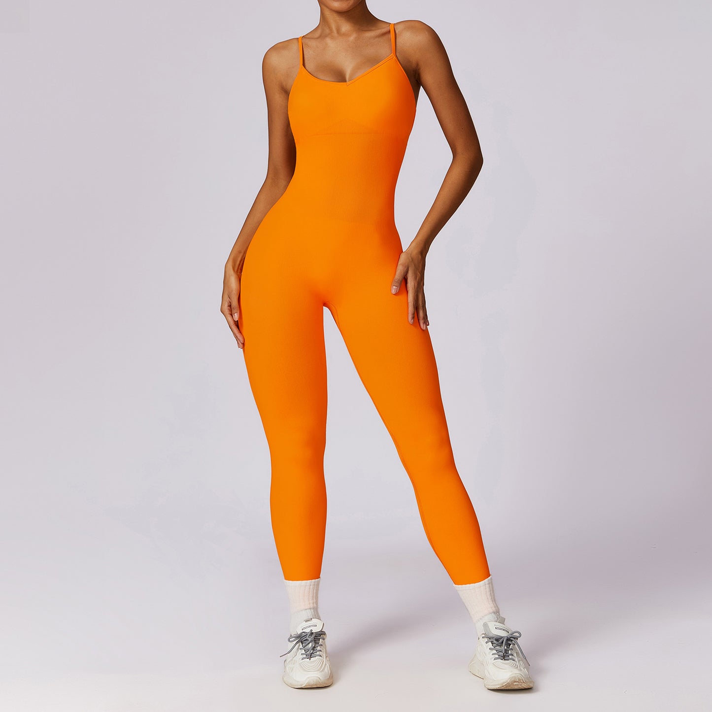Women's Fashion Sports Tight Jumpsuit