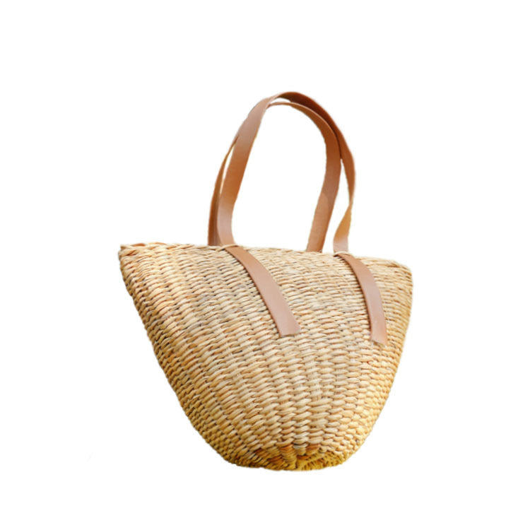 Children's Cute Casual Straw Crossbody Bag