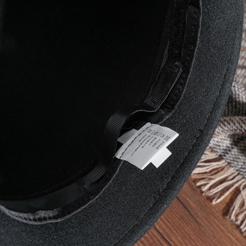 Women's Wool Top Hat Elegant Autumn And Winter Warm