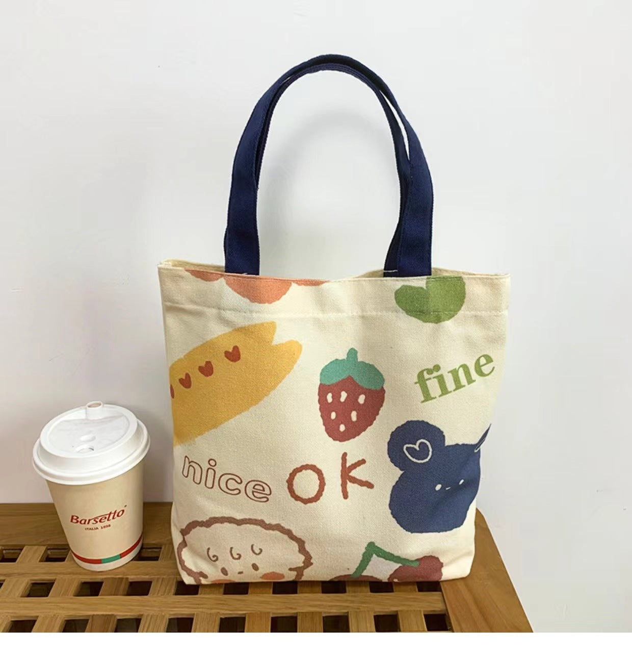 Cartoon Japanese Canvas Bag Tutorial Small Size