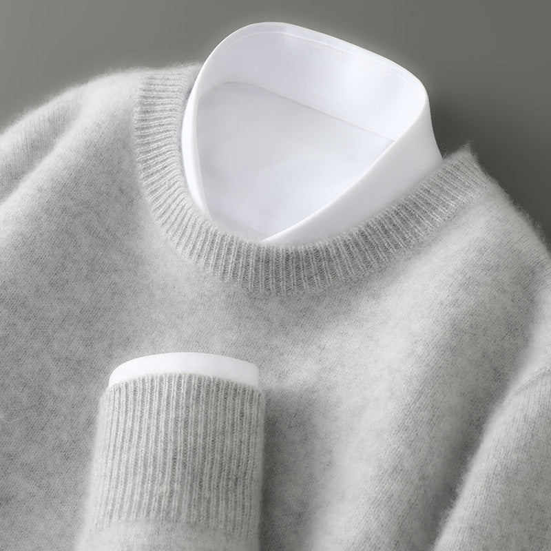 Men's Half-high Collar Thickened Loose Pullover