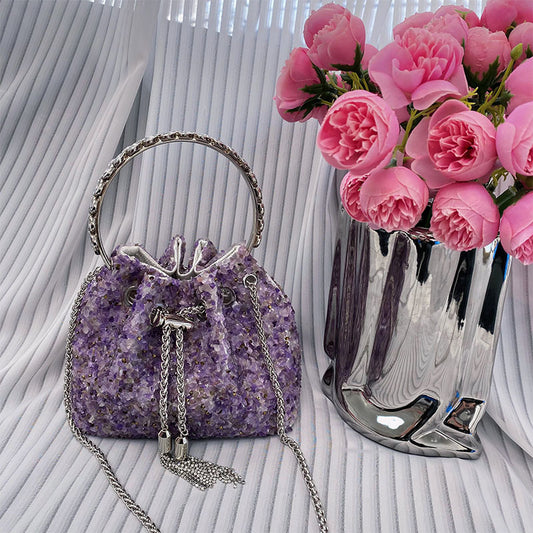 Women's Fashion Tassel Water Crossbody Bag