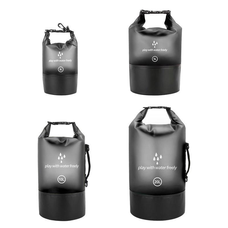 PVC Coating Material Only Backpack Portable Buggy Bag
