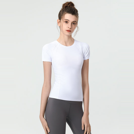 Women's Fashion Yoga Short Sleeve