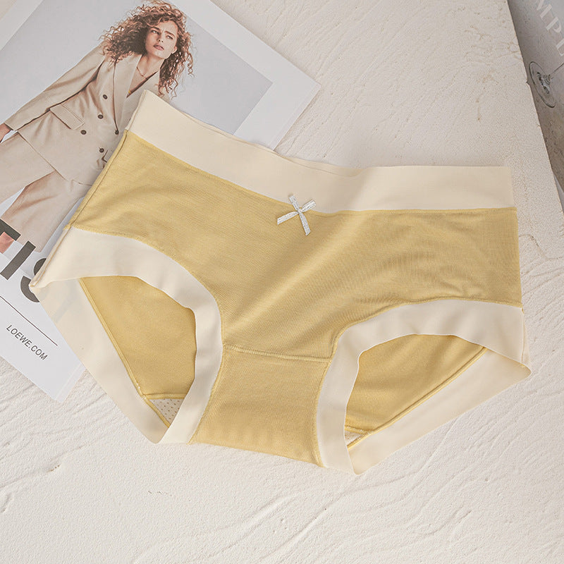 Skin-friendly Comfortable 7A Antibacterial Women's Underwear Silk Crotch