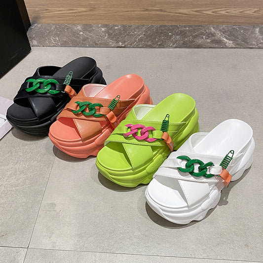 Sponge Cake Thick Bottom Small Children's Sandals