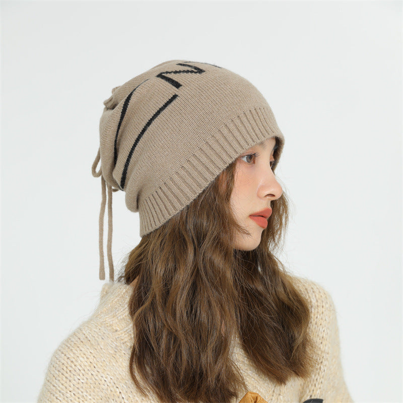 Cute Concave Shape Warm Ear Hat