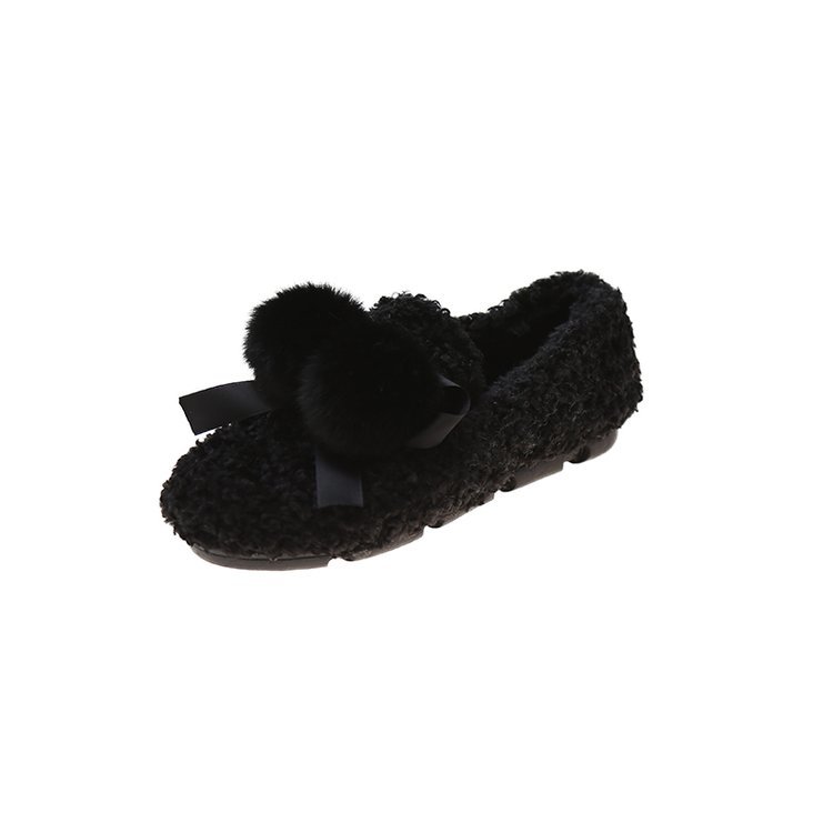 Women's Flat Shoes Keep Warm And Fashionable For Outer Wear