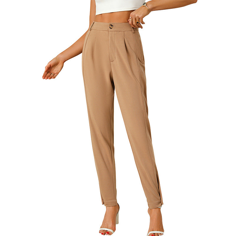Loose And Comfortable Work Business Formal Wear Suit Pants