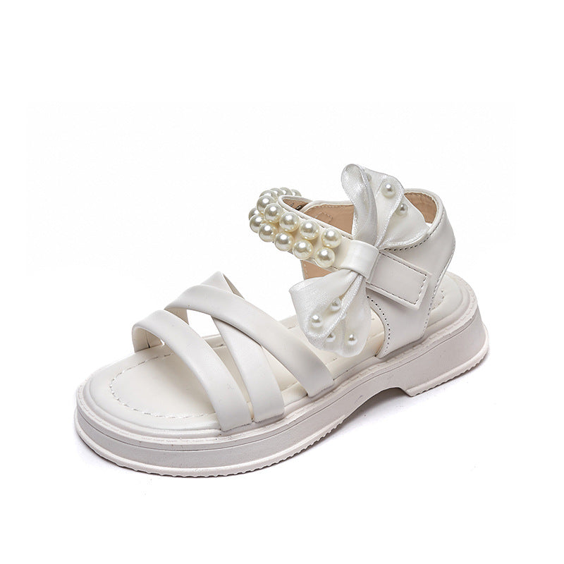 Fashion Personality Girls Soft Bottom Roman Sandals