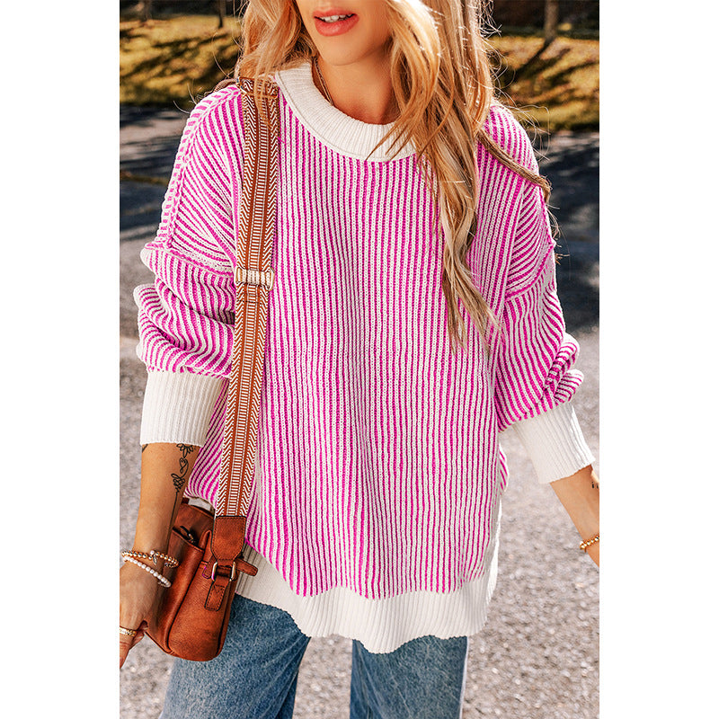 European And American Leisure Loose All-matching Jumper Top