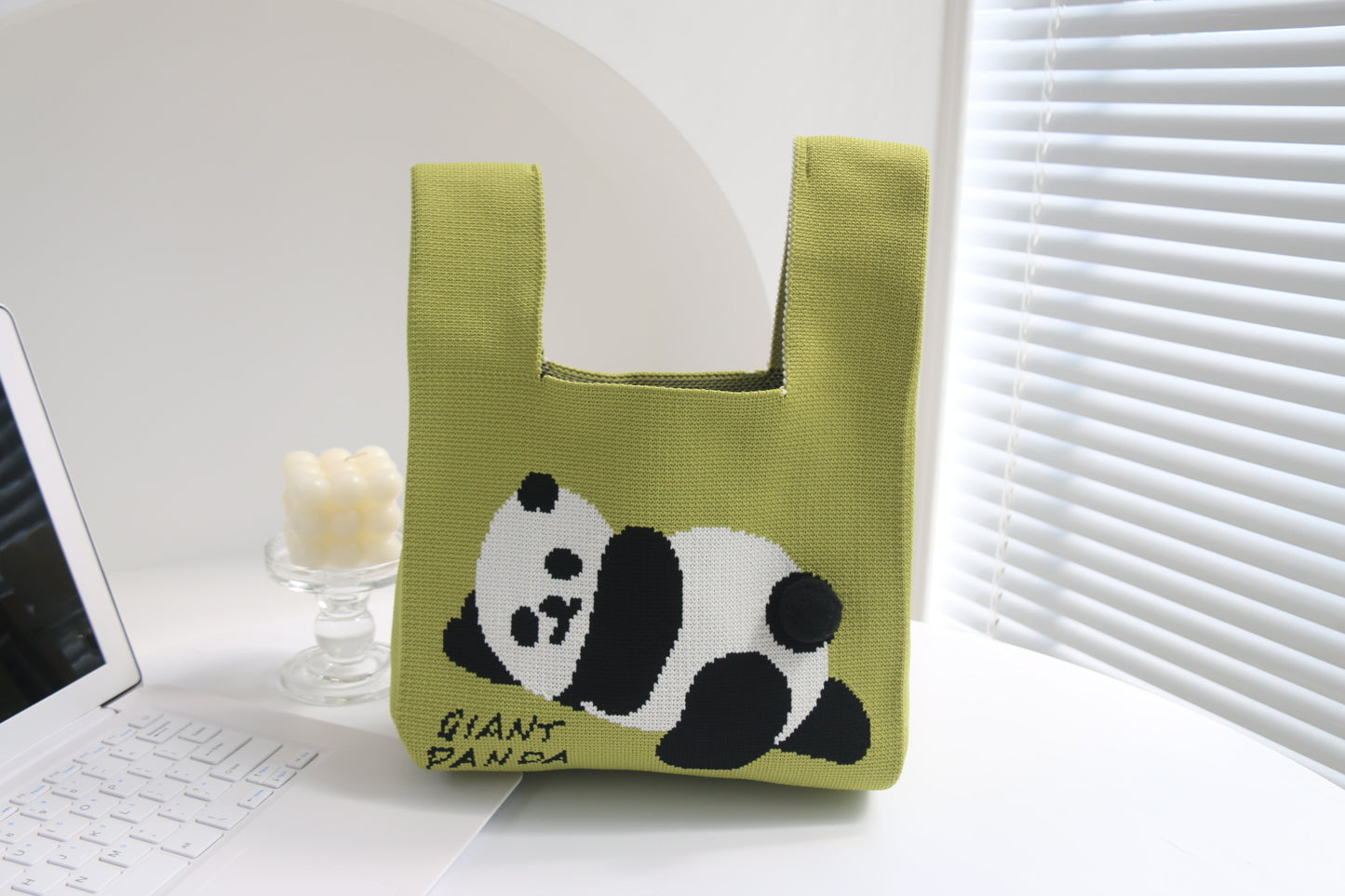 Fashion Outgoing Handbag Korean Woven Tote Bag