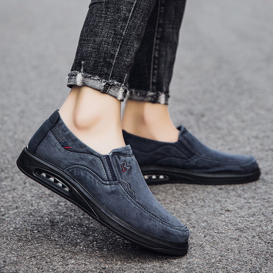 Men's Cloth Deodorant Soft Sole Light Breathable Sports Casual Shoes
