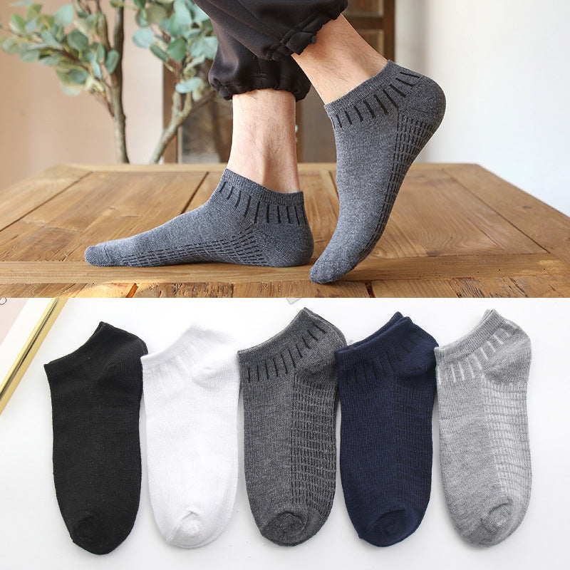 Summer Thin Shallow Mouth Boat Socks Ladies Cotton Socks