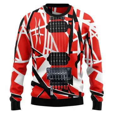 Digital Printing Men's Loose-fitting Round-neck Sports Shirt