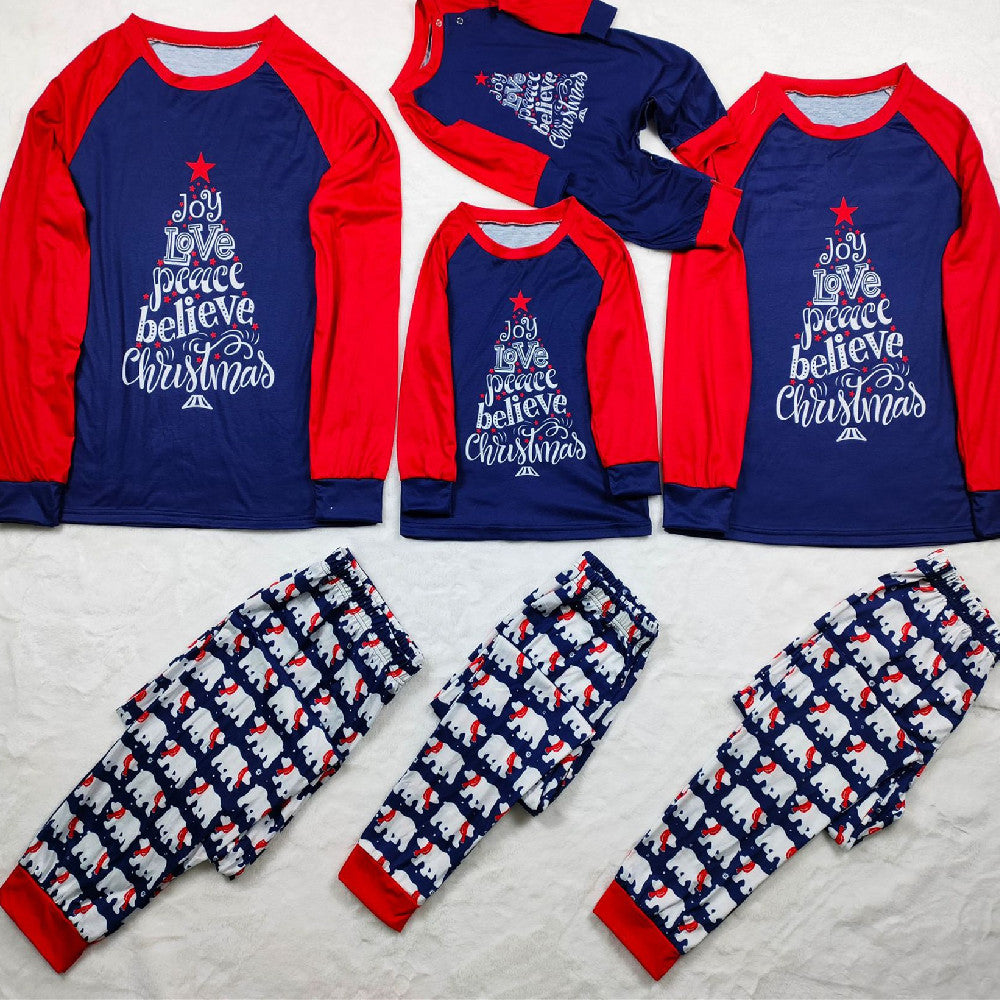 Christmas Halloween Parent-child Suit Printing