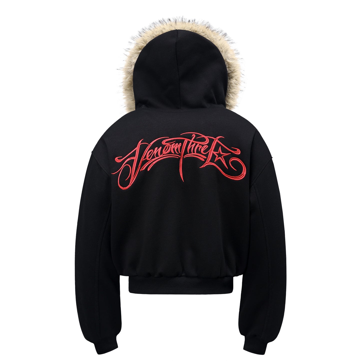 Retro Embroidered Letter Men's Loose Cotton Jacket
