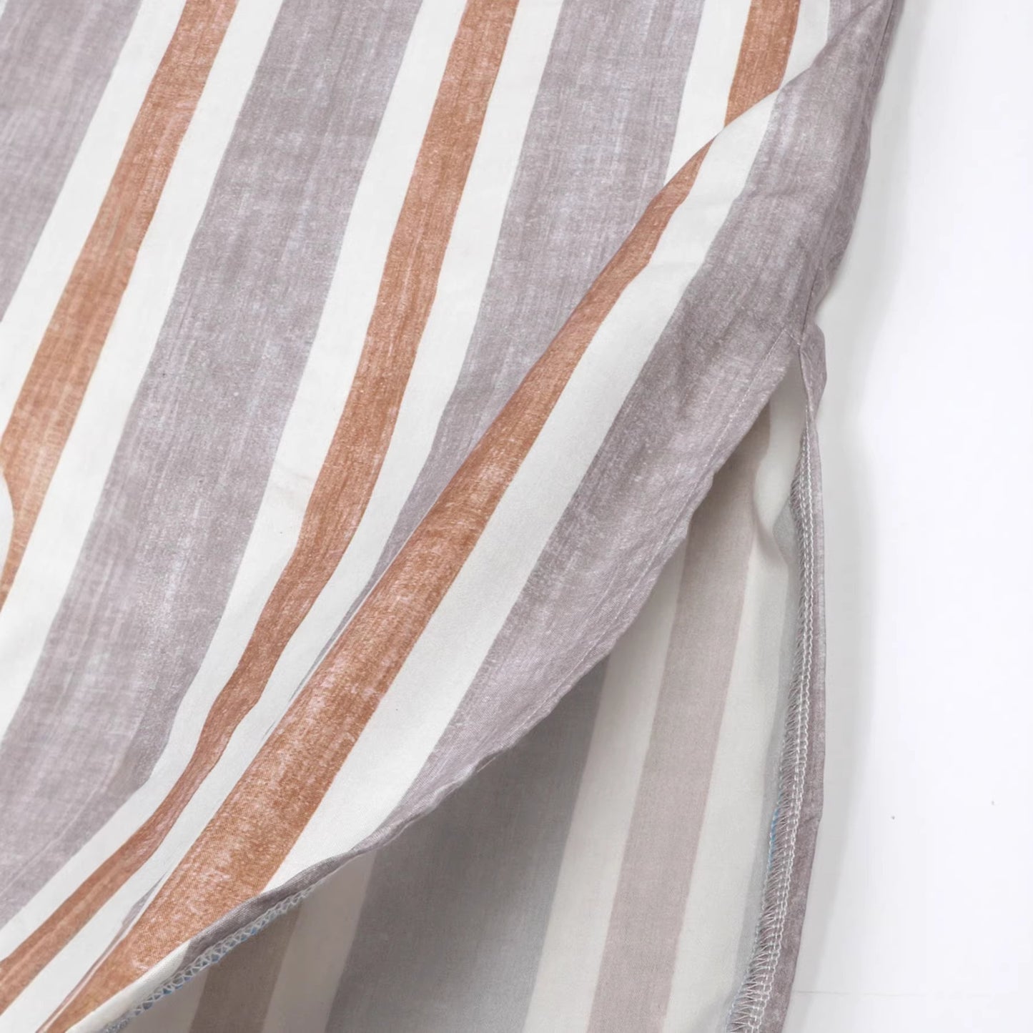 Fashionable Striped Dress European And American Style