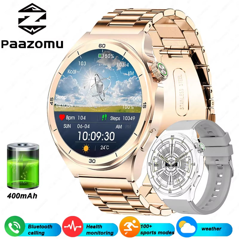 New Bluetooth Calling Men'S Smart Watch 360 * 360 HD Large Screen Heart Rate IP68 Waterproof Outdoor Sports Women'S Smart Watch