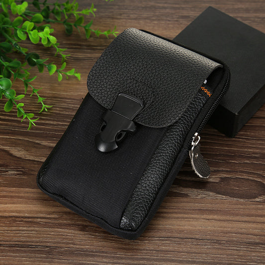 Men's Fashion Casual Double Zipper Coin Purse