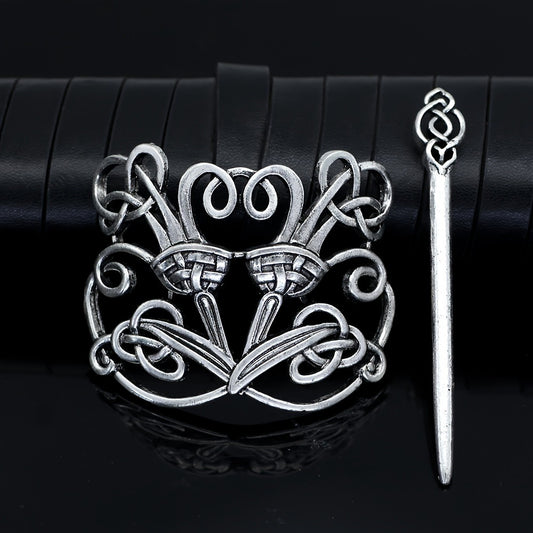 Viking Celtic Hairpin Retro Hair Clips Hair Accessories