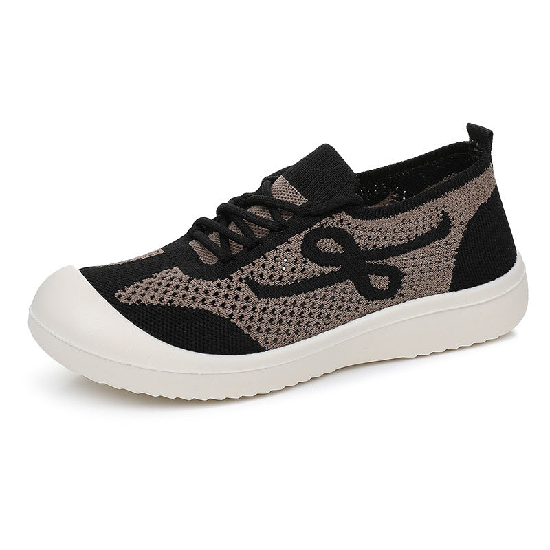 Female Retro Platform Sports Shoes Soft Bottom Comfortable