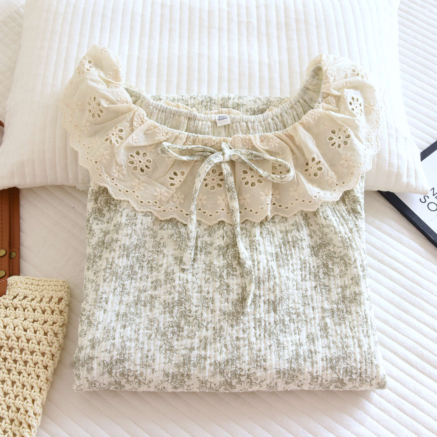 Cute Womens SpringSummer Long-Sleeve Loungewear Dress