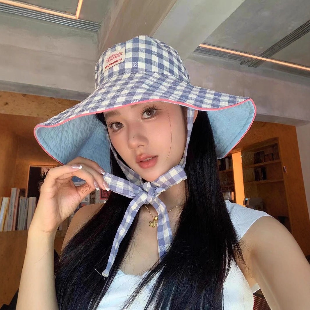 Outdoor Women Foldable Sun-proof Basin Hat