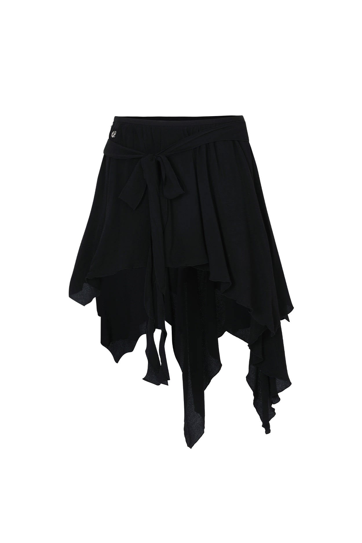 Ballet Style Lace-up Y2g Hot Girl Ruffled Design Irregular Skirt