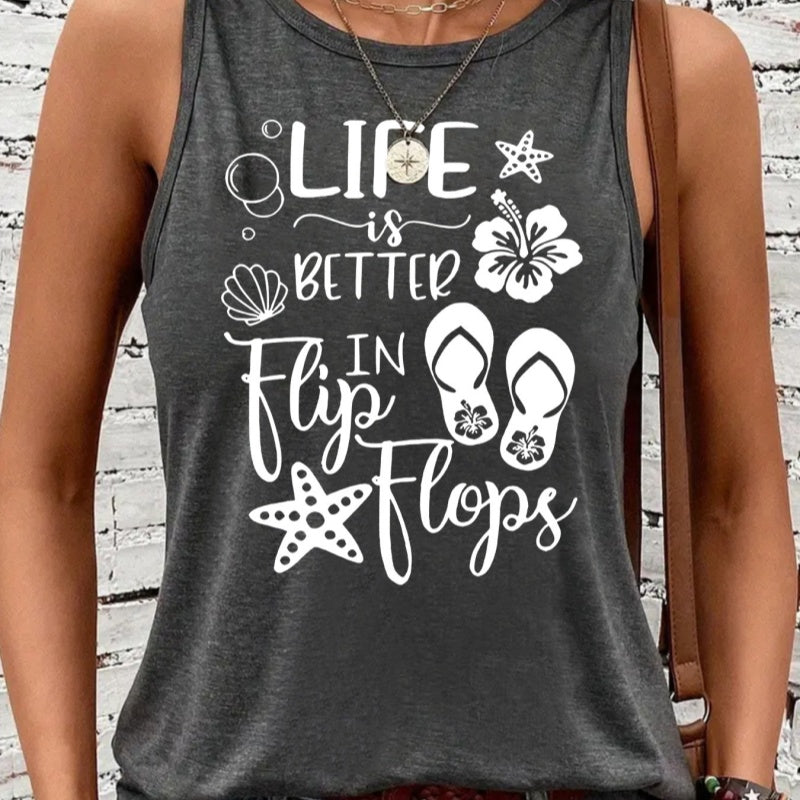 Sleeveless Camisole Or Tank Top