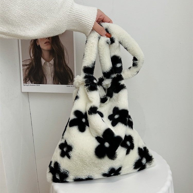 Girl's Cute  Casual Plush Bag