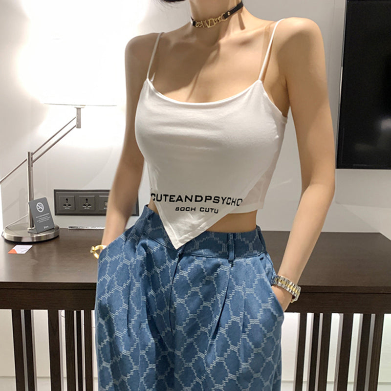 Women's Simple And Niche Apron Inverted Triangle Sling
