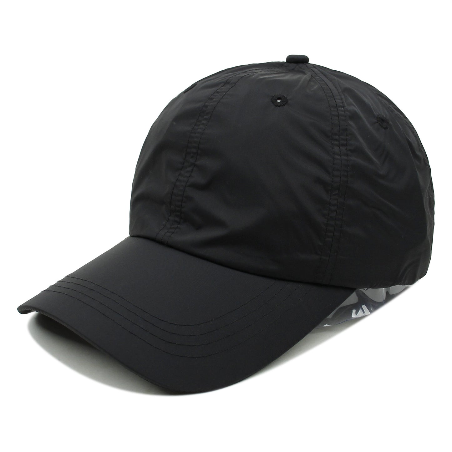 Baseball Cap Women's Outdoor Sports Cap With Hair Extensions Adjustable Quick-drying