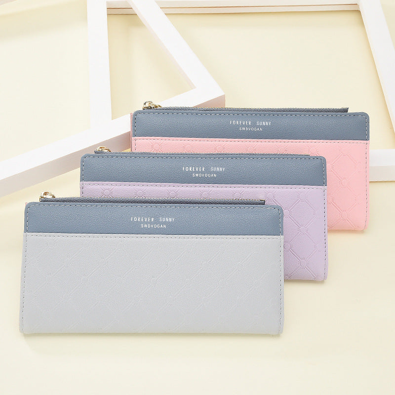 Ladies' New Long Zip Wallet