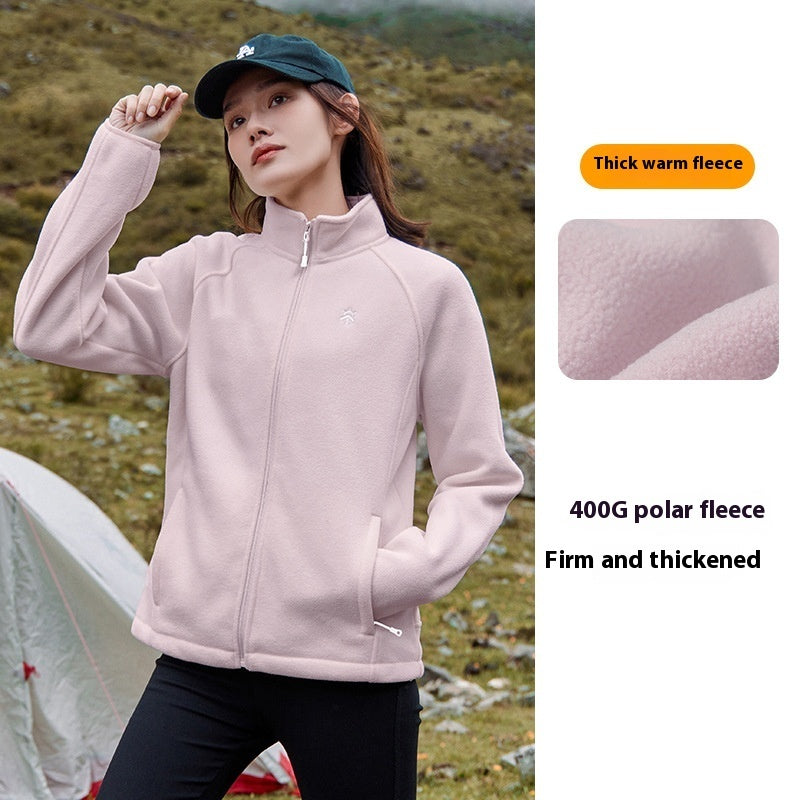Fleece Cardigan til kvinder